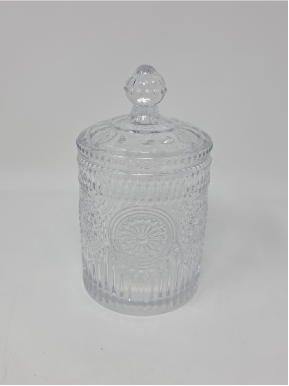 The Pioneer Woman Adeline Apothecary Candy Sugar Trinket Jar Clear
